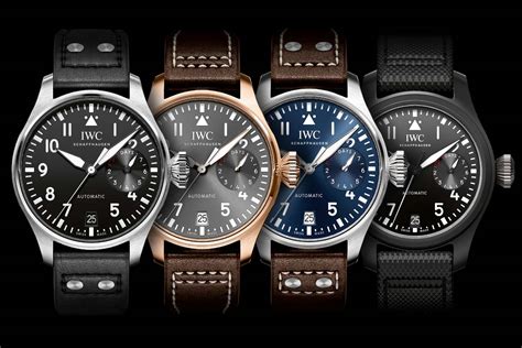 IWC big pilot models